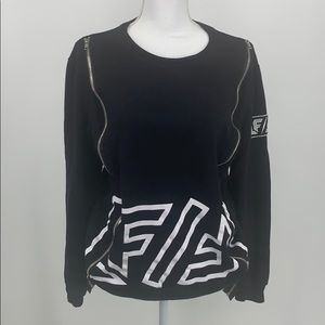 LF zippered sweatshirt size small